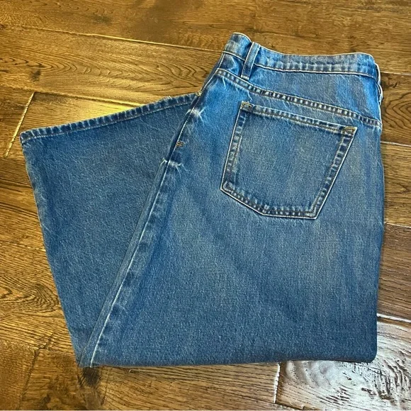 Frame NWT Midaxi Denim Skirt 32 L XL Jeanskirt NEW